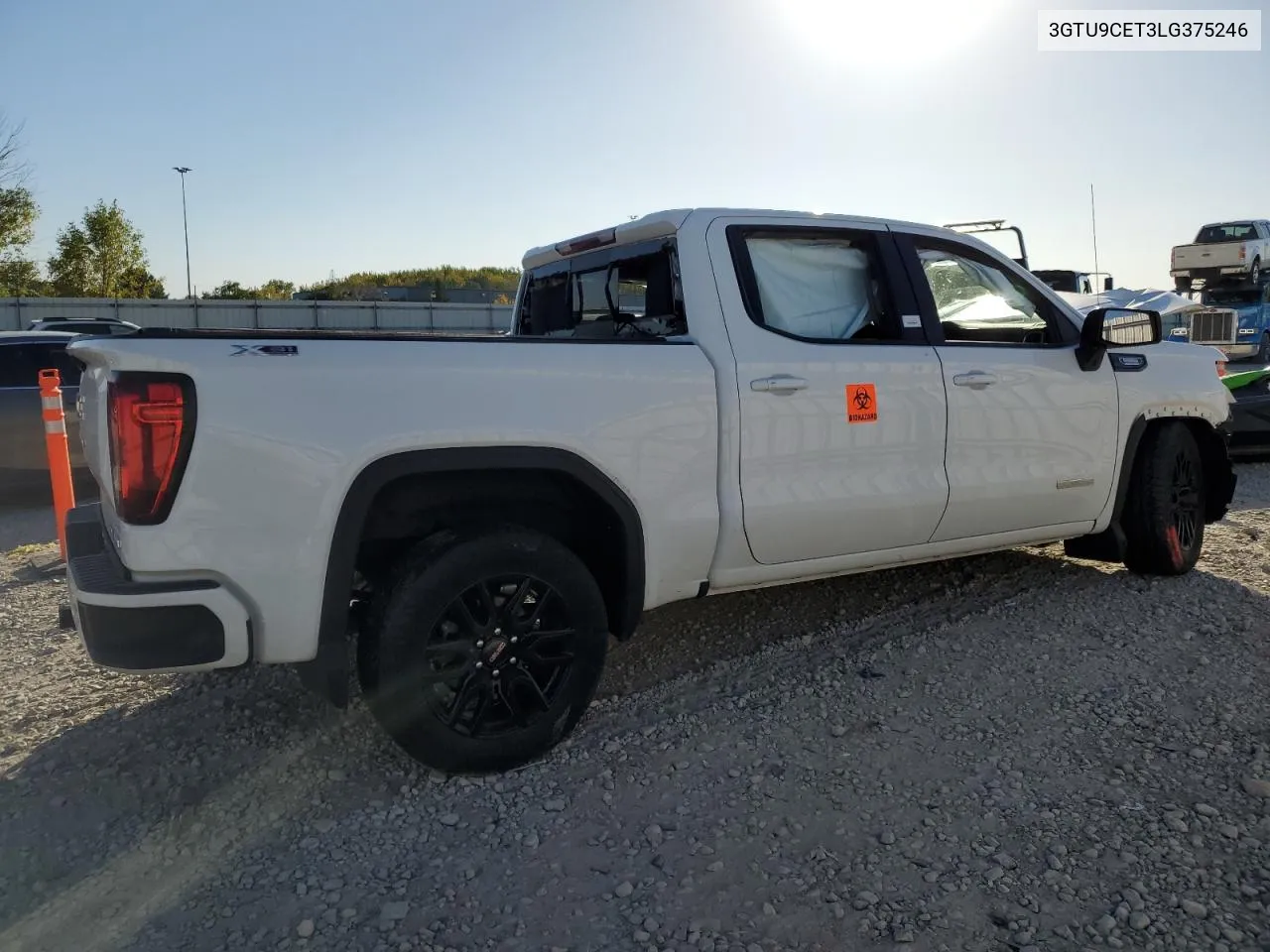 3GTU9CET3LG375246 2020 GMC Sierra K1500 Elevation