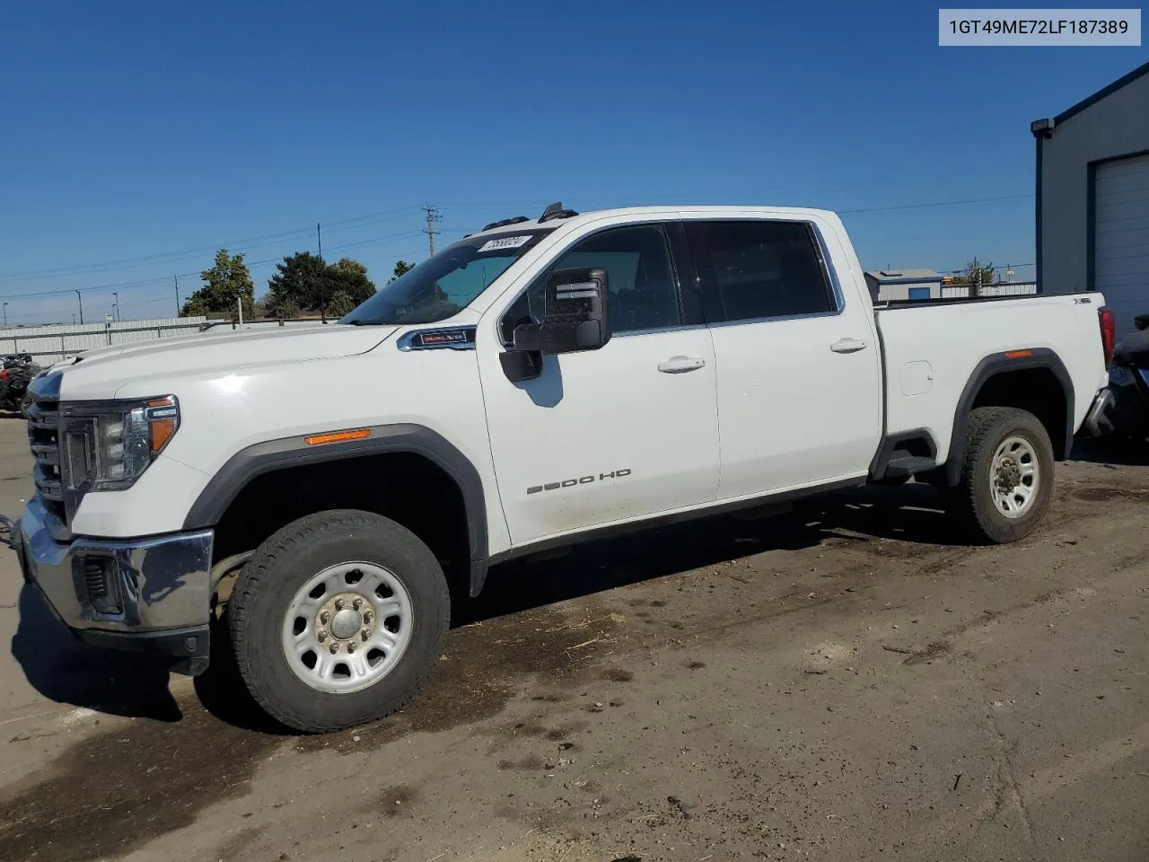 2020 GMC Sierra K2500 Sle VIN: 1GT49ME72LF187389 Lot: 73558024