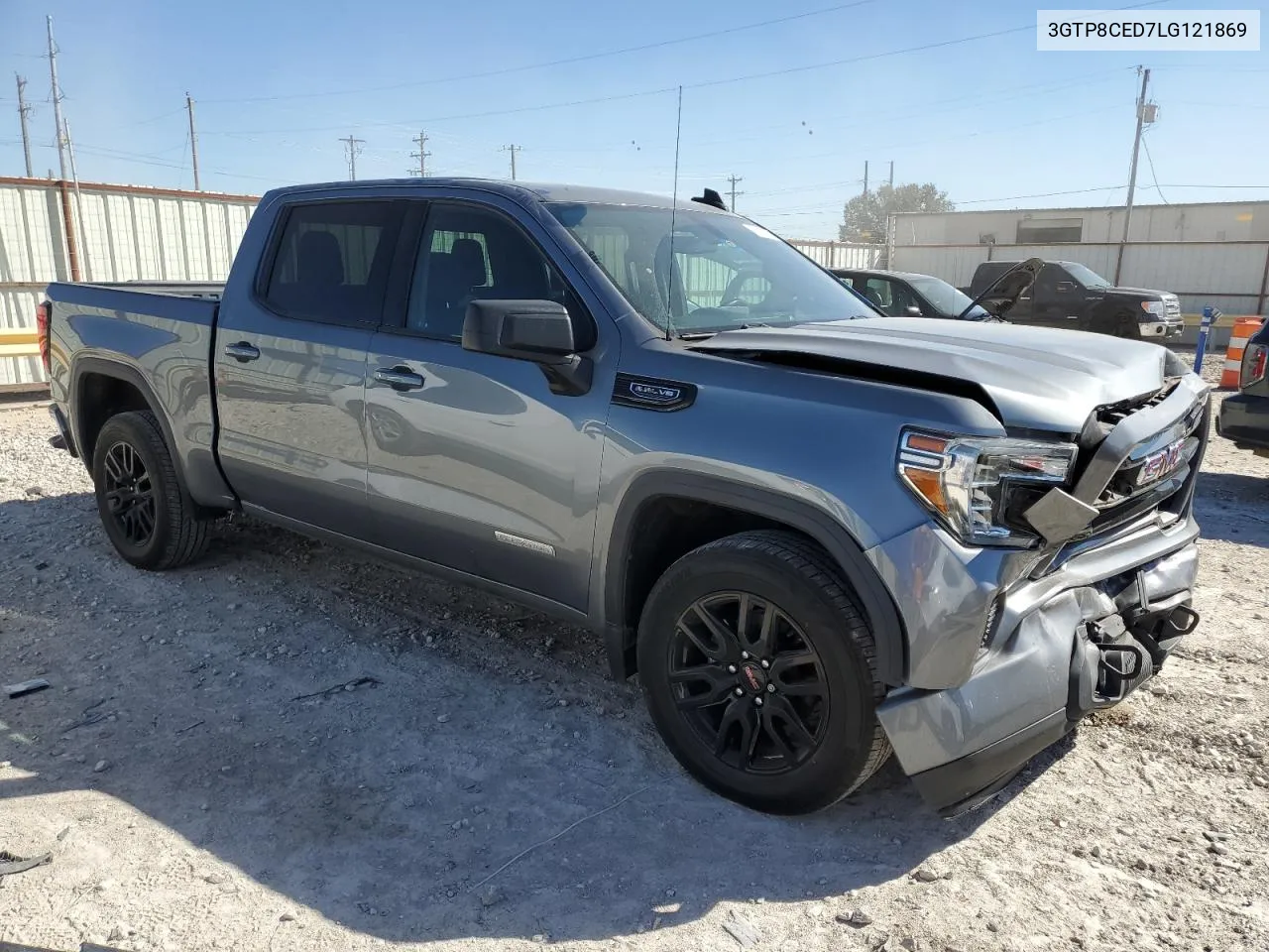 2020 GMC Sierra C1500 Elevation VIN: 3GTP8CED7LG121869 Lot: 73630044