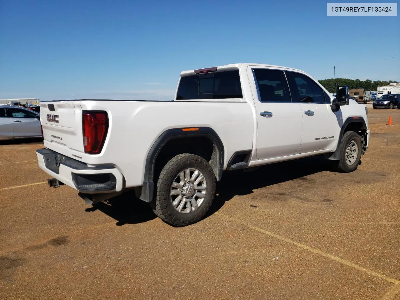 2020 GMC Sierra K2500 Denali VIN: 1GT49REY7LF135424 Lot: 73639874