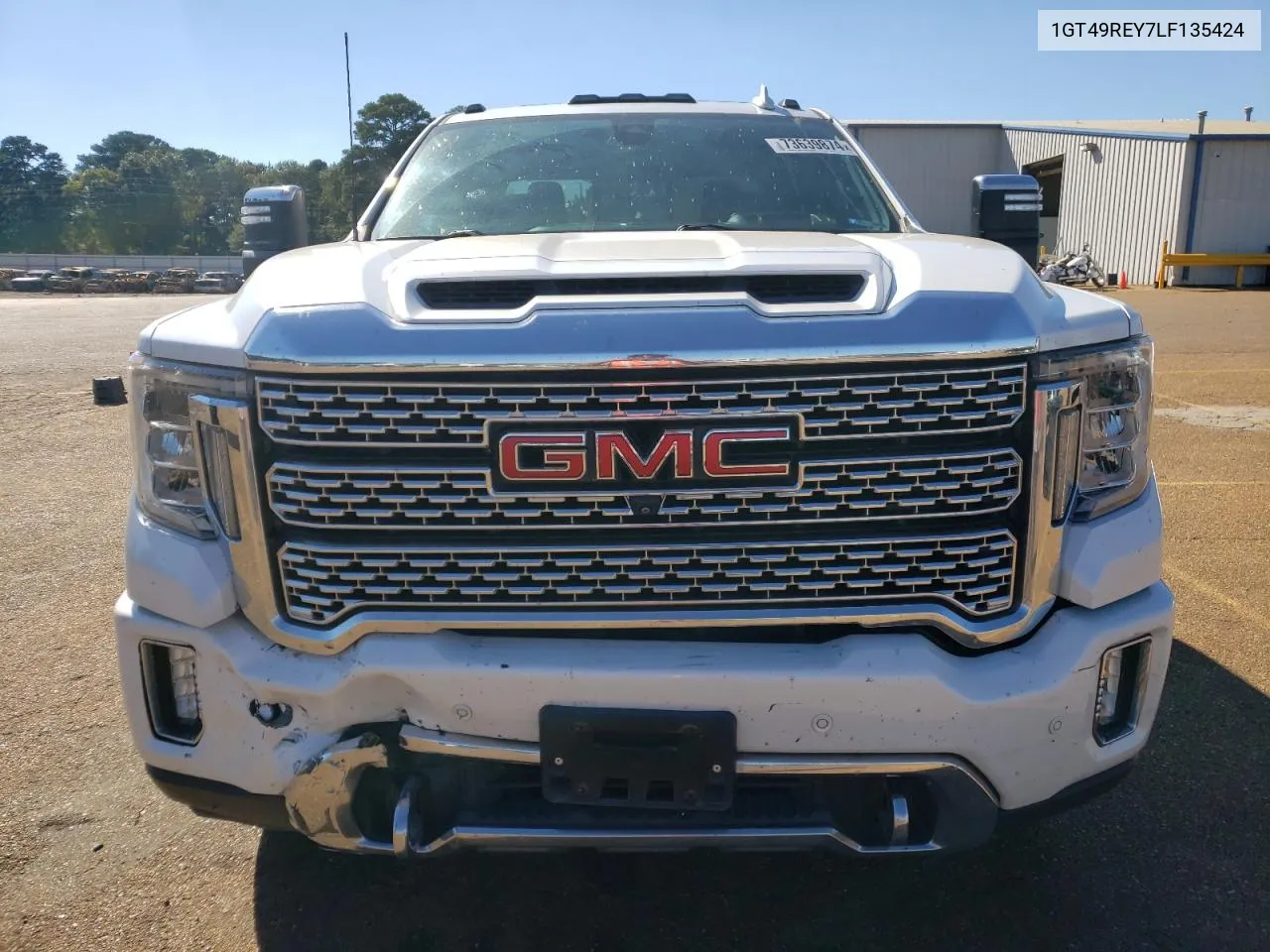 2020 GMC Sierra K2500 Denali VIN: 1GT49REY7LF135424 Lot: 73639874