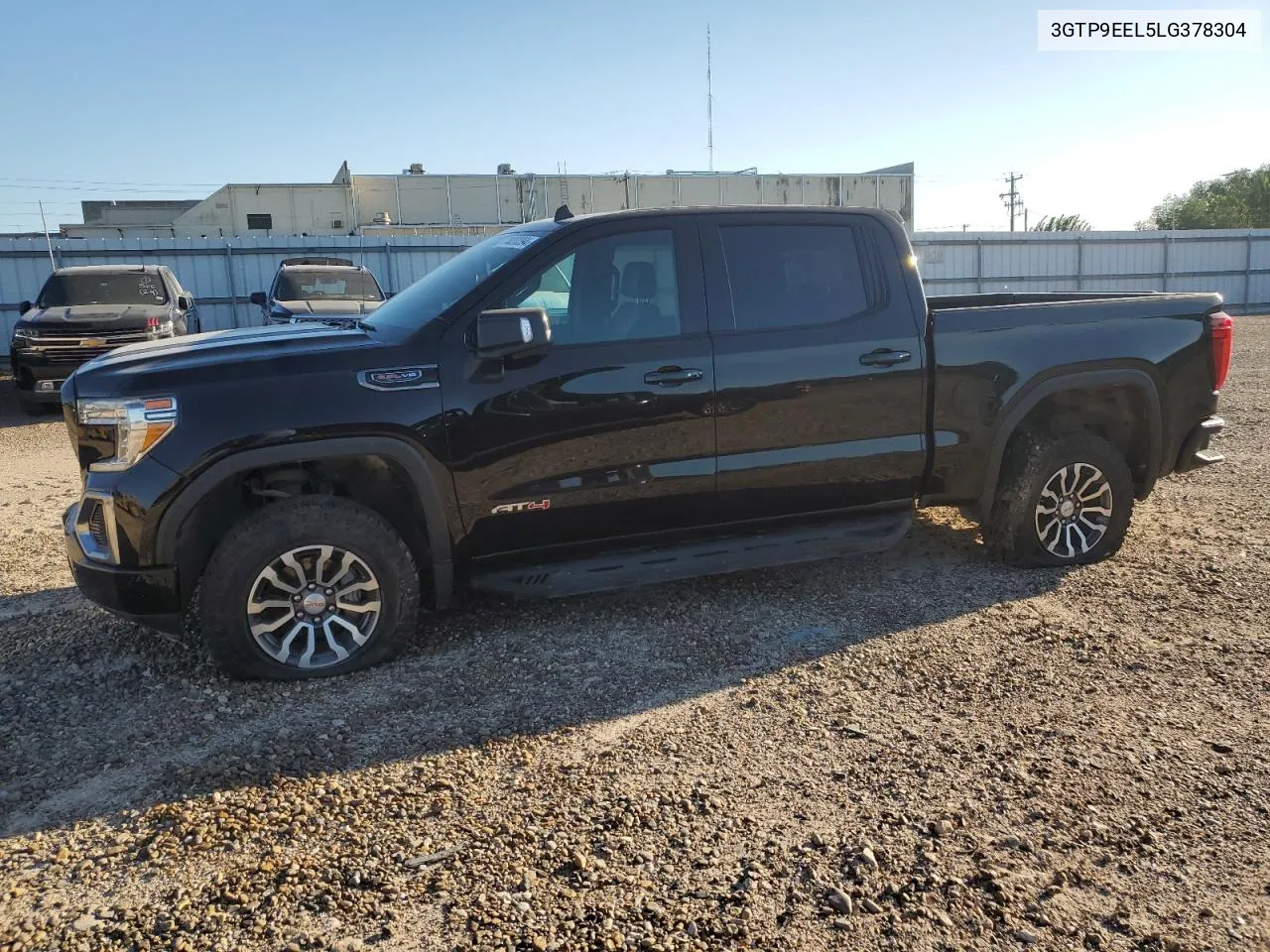 2020 GMC Sierra K1500 At4 VIN: 3GTP9EEL5LG378304 Lot: 74020394