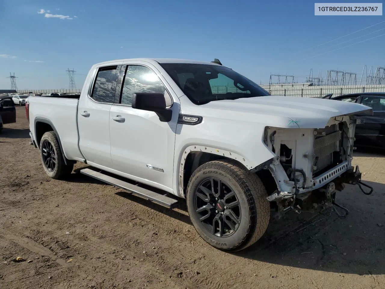 2020 GMC Sierra C1500 Elevation VIN: 1GTR8CED3LZ236767 Lot: 74063154