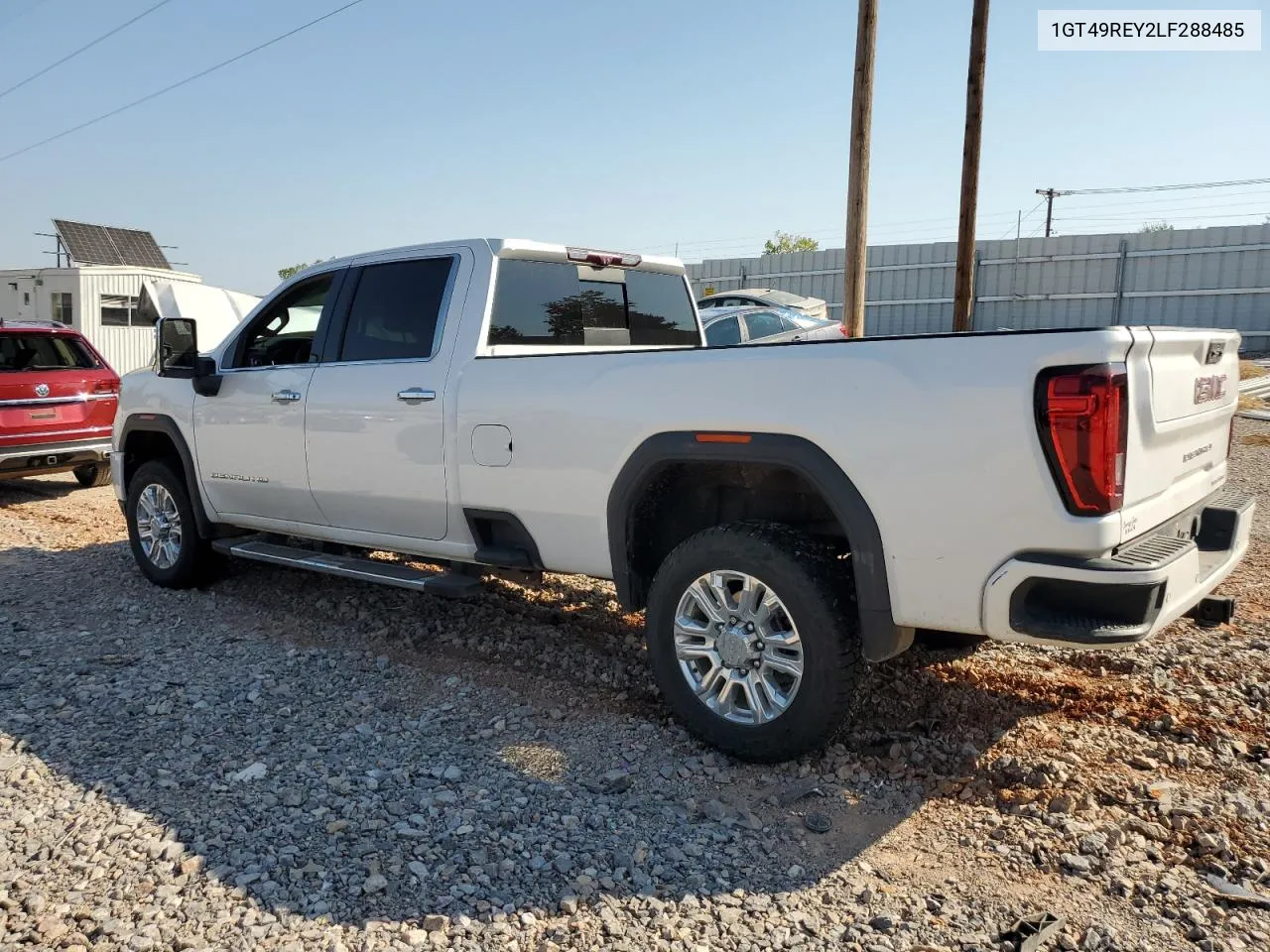 2020 GMC Sierra K2500 Denali VIN: 1GT49REY2LF288485 Lot: 74219174