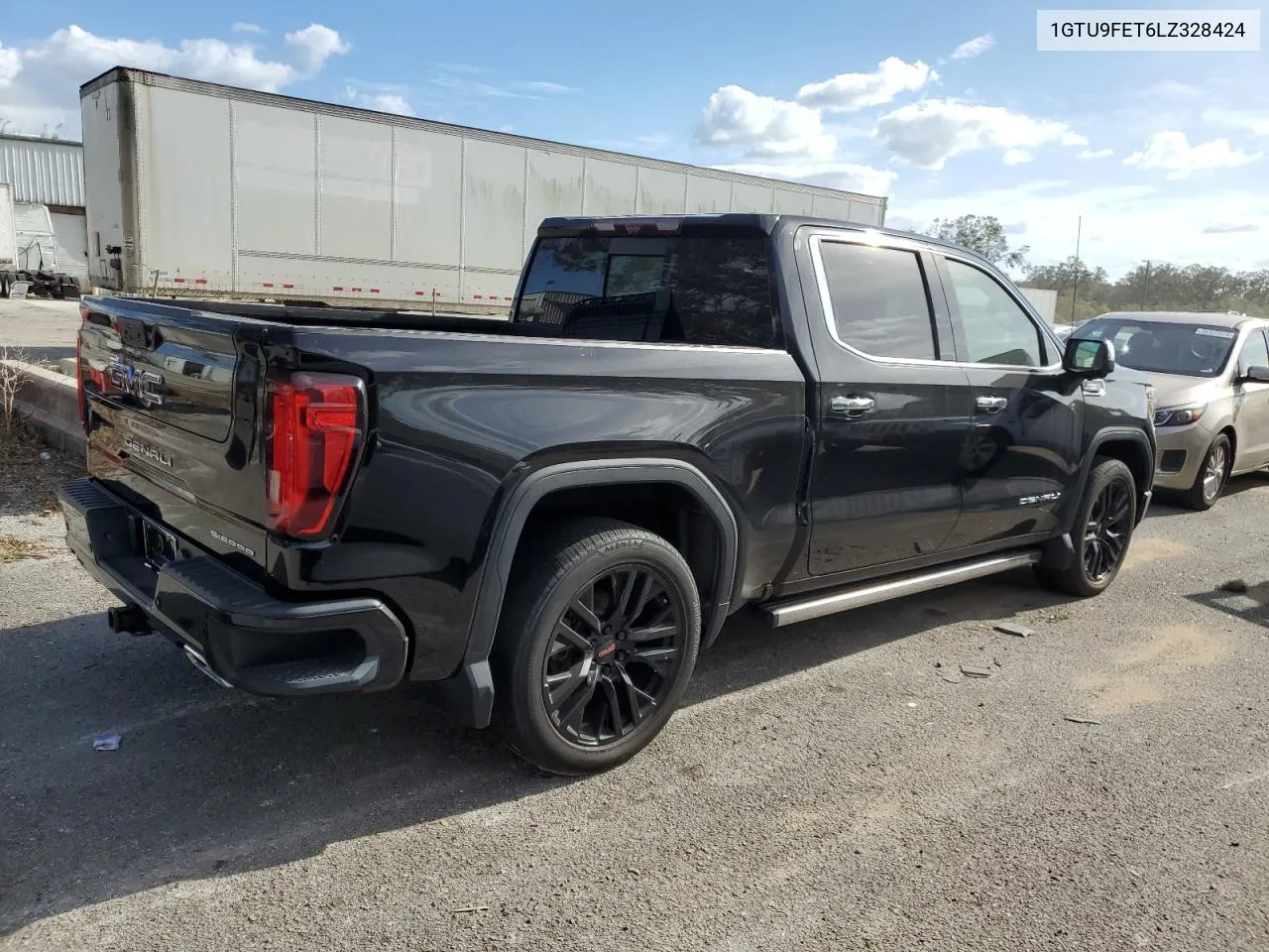 2020 GMC Sierra K1500 Denali VIN: 1GTU9FET6LZ328424 Lot: 74237064