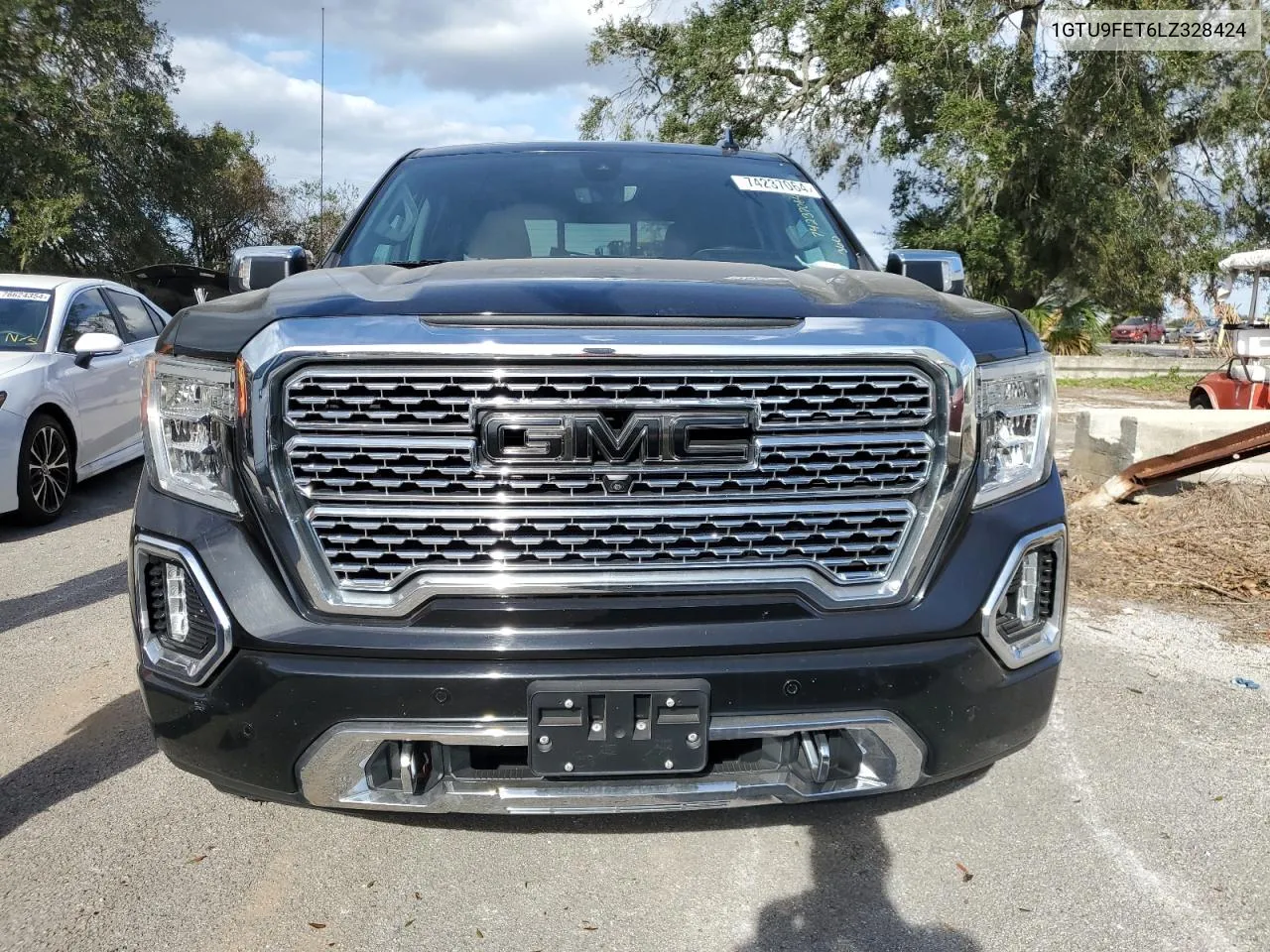 2020 GMC Sierra K1500 Denali VIN: 1GTU9FET6LZ328424 Lot: 74237064