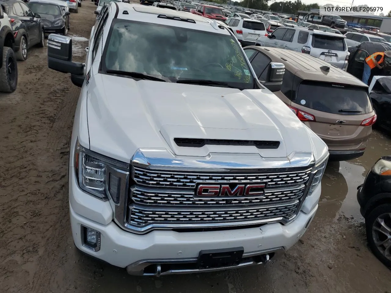 2020 GMC Sierra K2500 Denali VIN: 1GT49REY8LF205979 Lot: 74303074