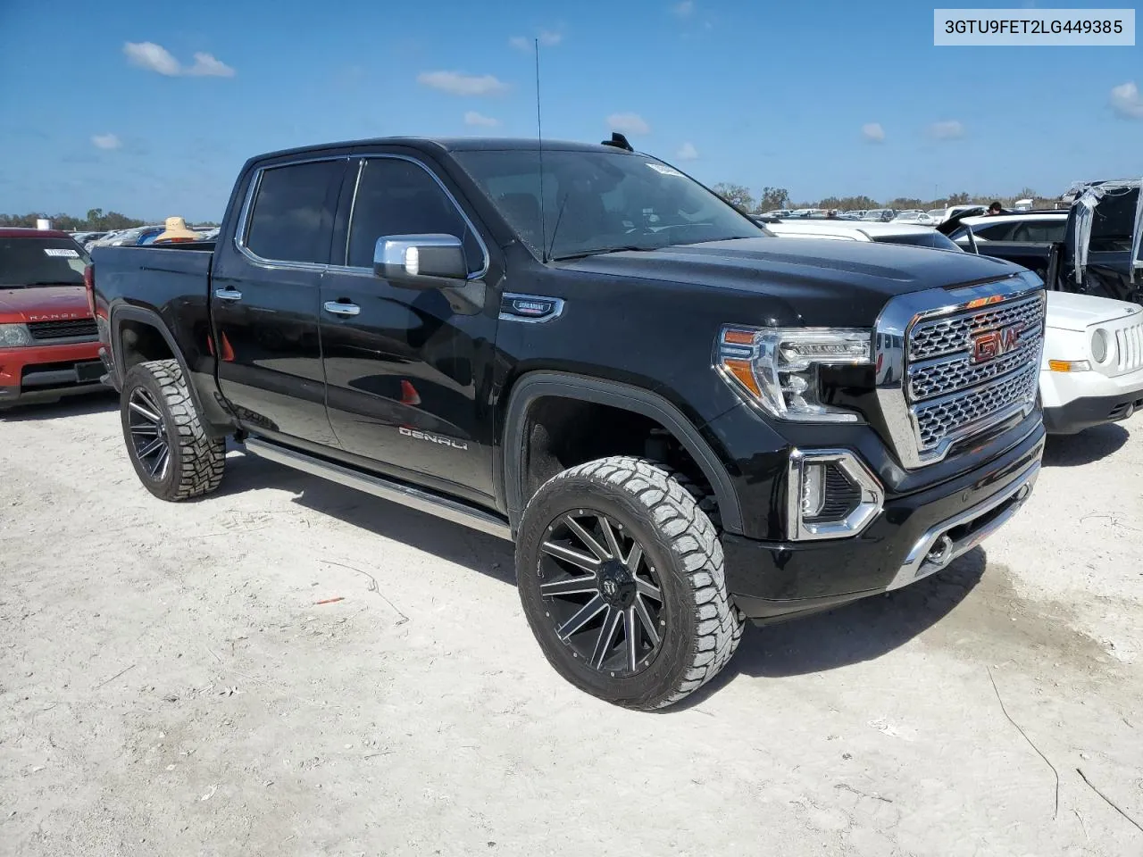 2020 GMC Sierra K1500 Denali VIN: 3GTU9FET2LG449385 Lot: 74344984