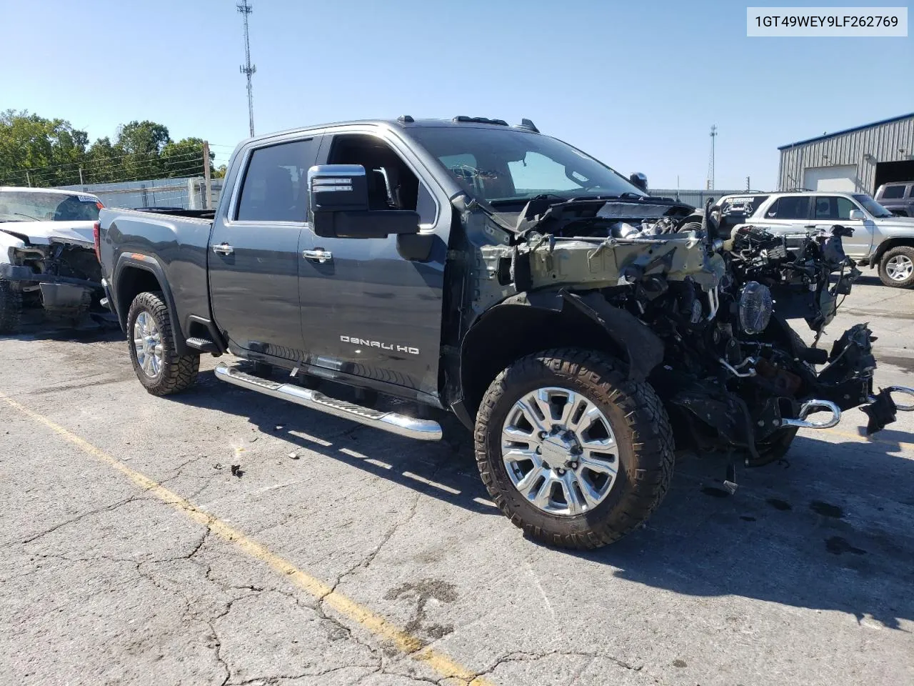 2020 GMC Sierra K3500 Denali VIN: 1GT49WEY9LF262769 Lot: 74386594