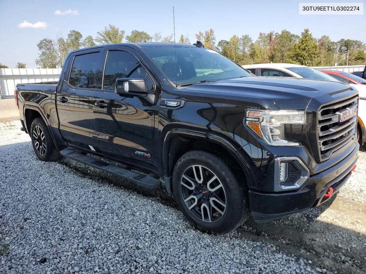 2020 GMC Sierra K1500 At4 VIN: 3GTU9EET1LG302274 Lot: 74578364