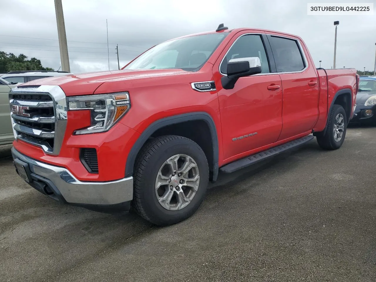 2020 GMC Sierra K1500 Sle VIN: 3GTU9BED9LG442225 Lot: 74795784