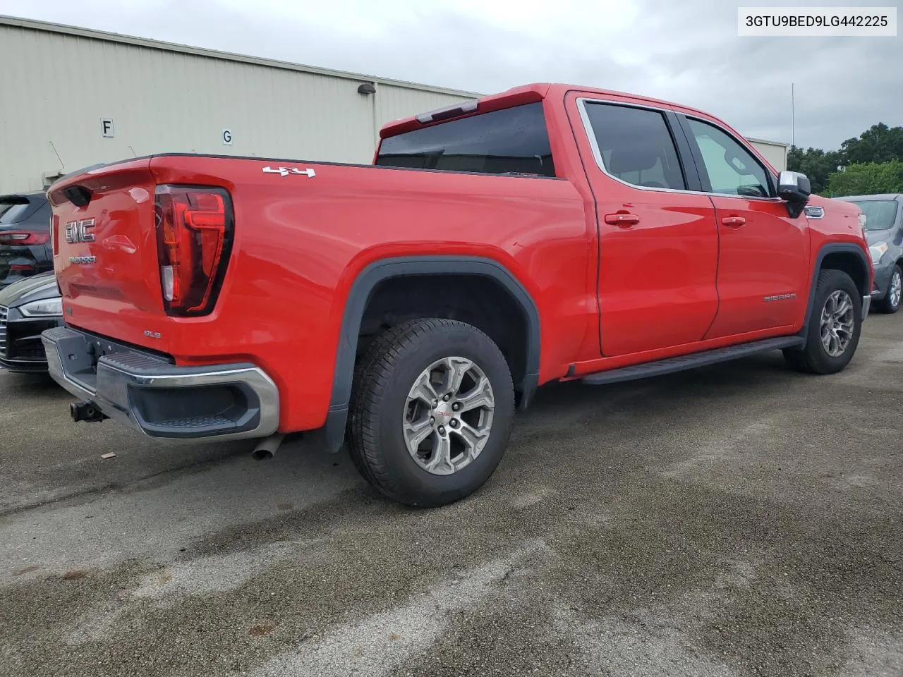 2020 GMC Sierra K1500 Sle VIN: 3GTU9BED9LG442225 Lot: 74795784