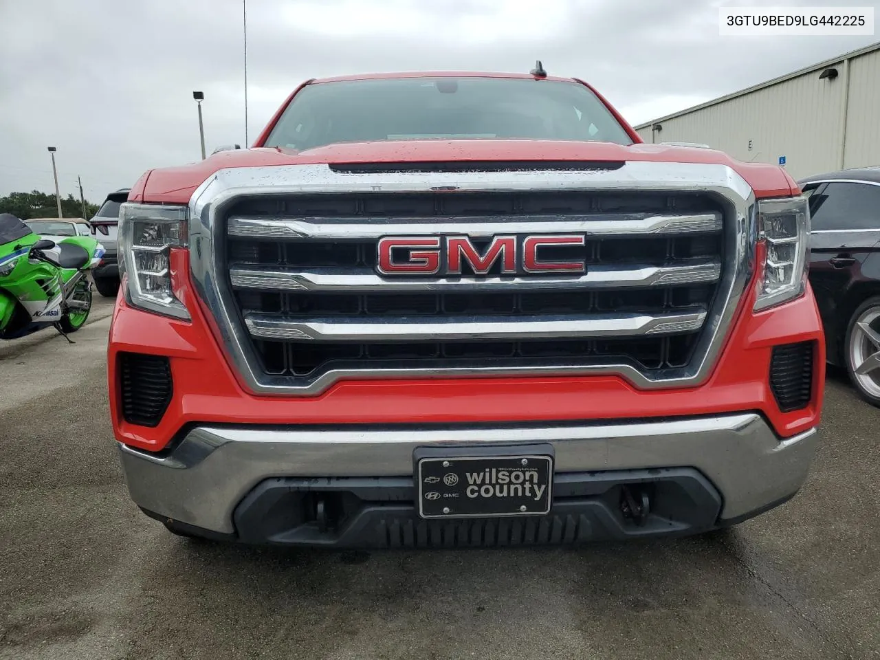 2020 GMC Sierra K1500 Sle VIN: 3GTU9BED9LG442225 Lot: 74795784