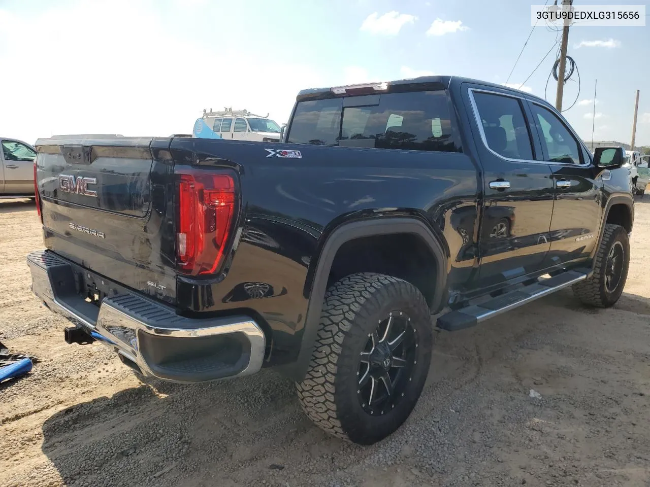 2020 GMC Sierra K1500 Slt VIN: 3GTU9DEDXLG315656 Lot: 74960584