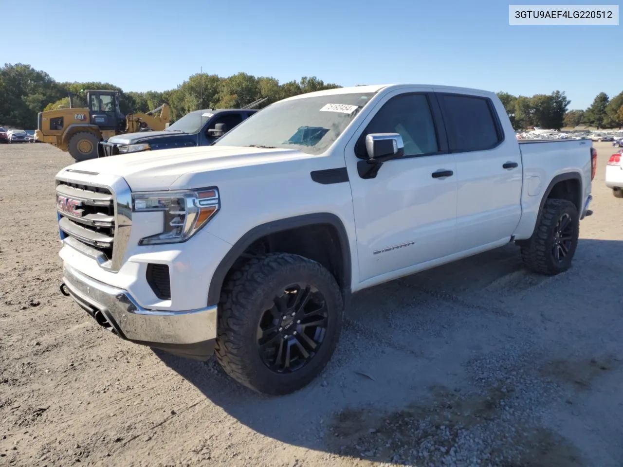 2020 GMC Sierra K1500 VIN: 3GTU9AEF4LG220512 Lot: 75192454