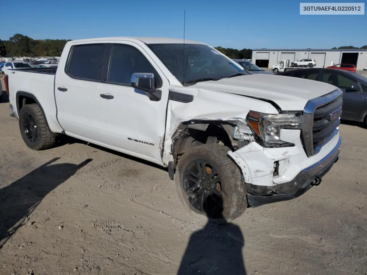 2020 GMC Sierra K1500 VIN: 3GTU9AEF4LG220512 Lot: 75192454