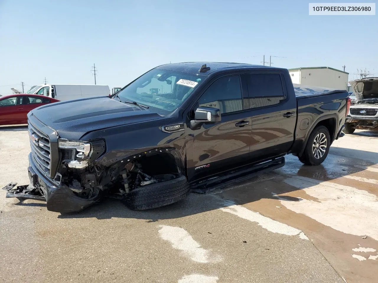 2020 GMC Sierra K1500 At4 VIN: 1GTP9EED3LZ306980 Lot: 75224914