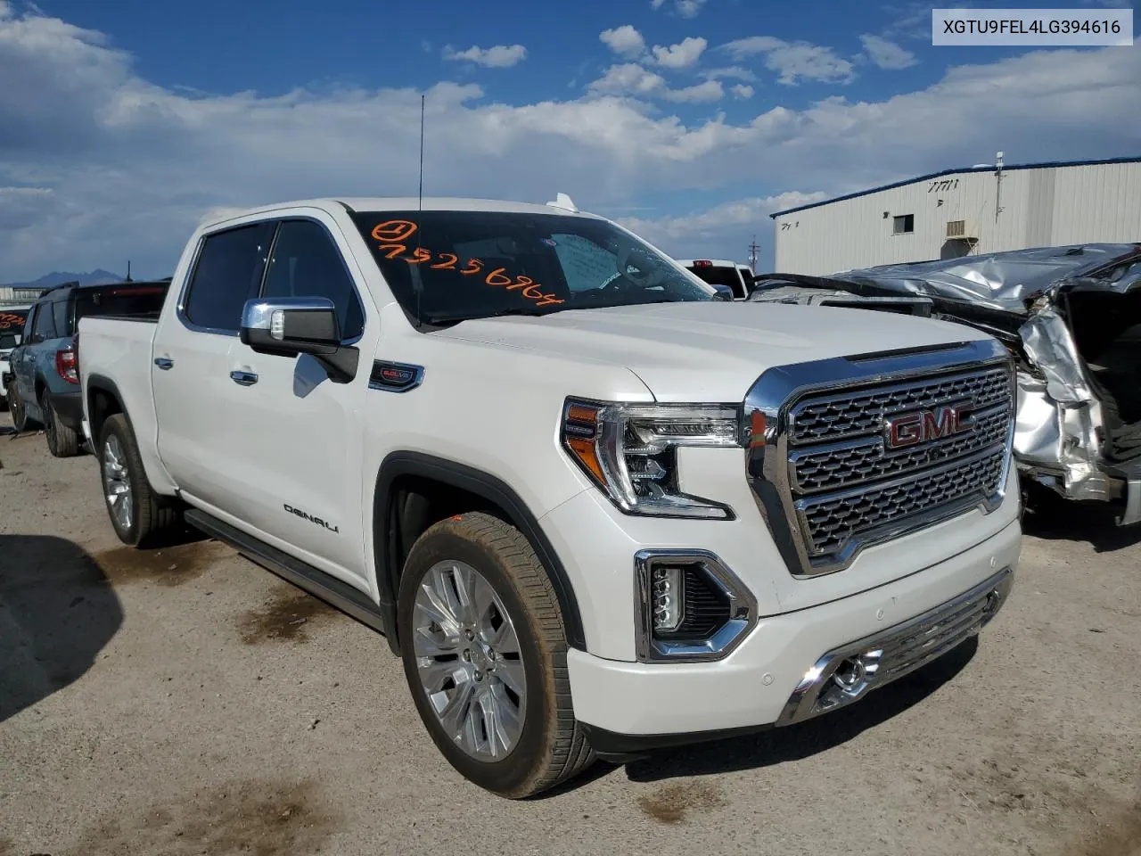 2020 GMC Sierra K15 VIN: XGTU9FEL4LG394616 Lot: 75256964