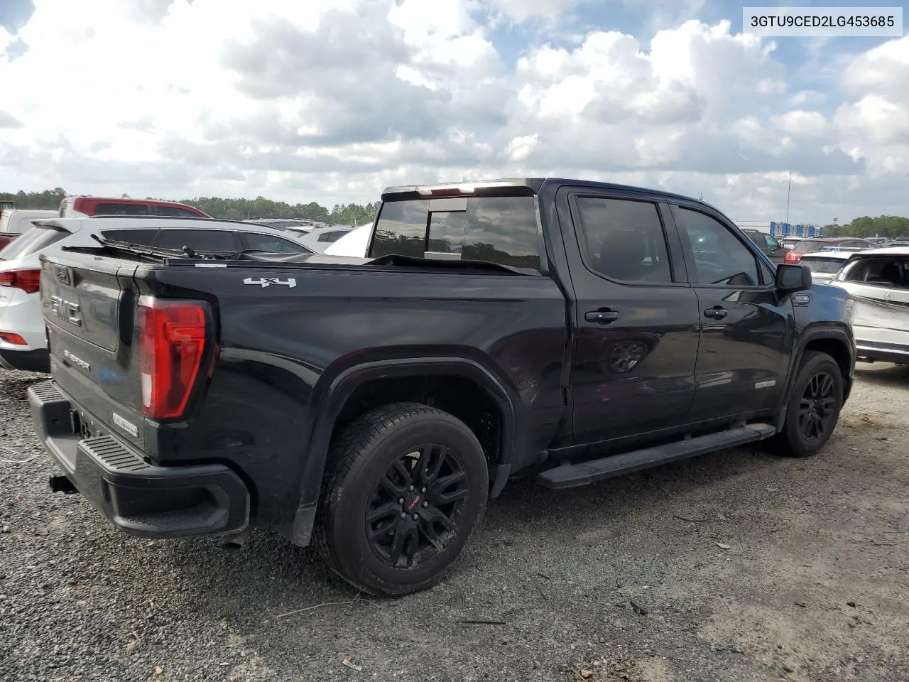 2020 GMC Sierra K1500 Elevation VIN: 3GTU9CED2LG453685 Lot: 75296184