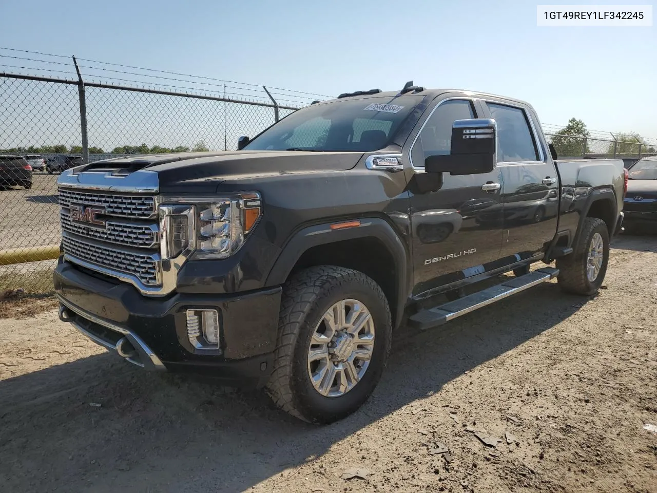 2020 GMC Sierra K2500 Denali VIN: 1GT49REY1LF342245 Lot: 75400984