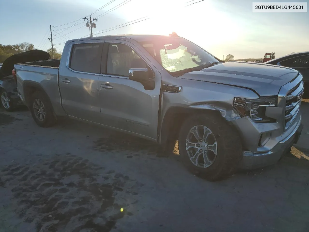 2020 GMC Sierra K1500 Sle VIN: 3GTU9BED4LG445601 Lot: 75464064