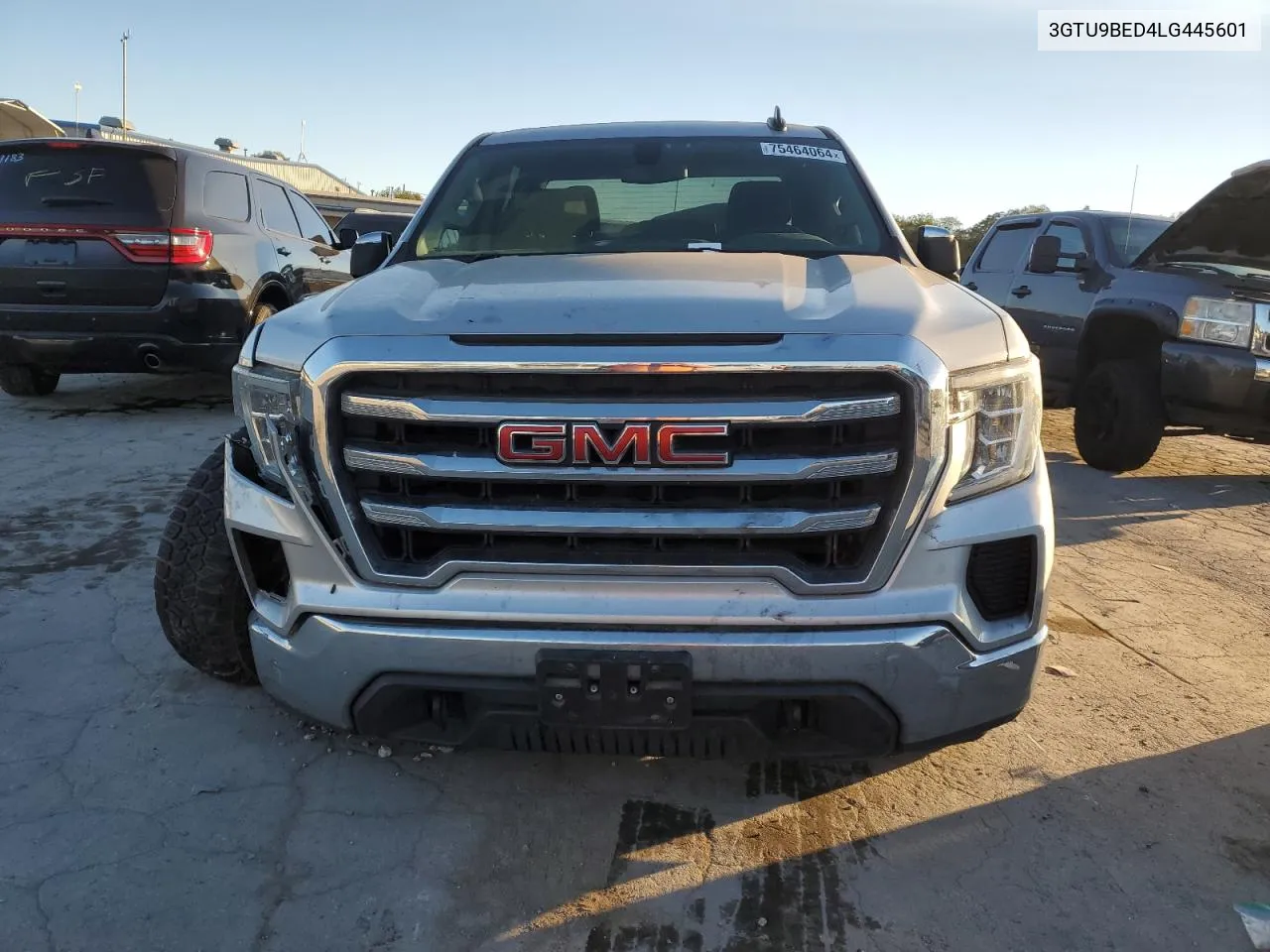 2020 GMC Sierra K1500 Sle VIN: 3GTU9BED4LG445601 Lot: 75464064