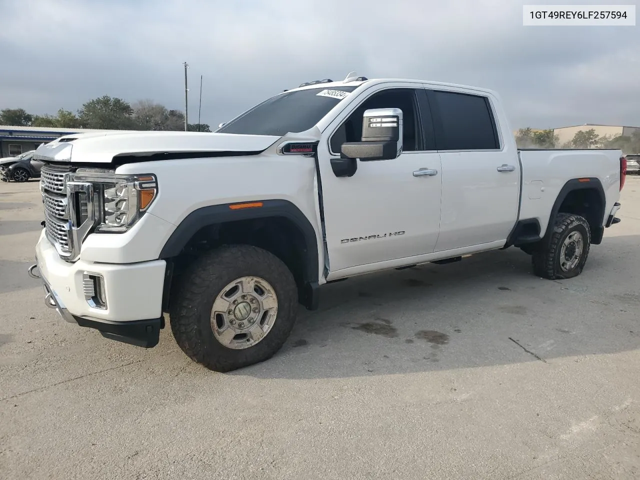 2020 GMC Sierra K2500 Denali VIN: 1GT49REY6LF257594 Lot: 75485334