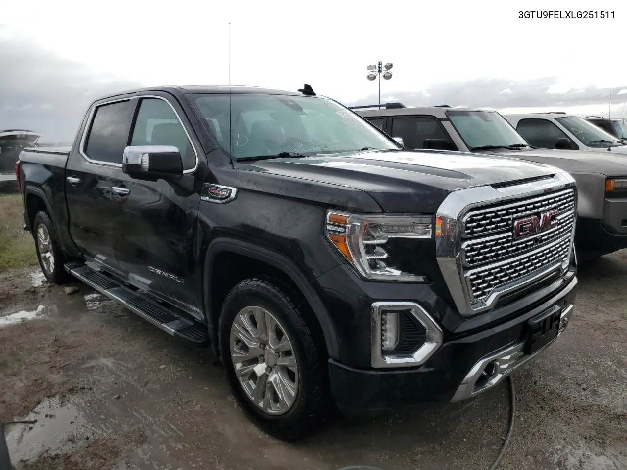 2020 GMC Sierra K1500 Denali VIN: 3GTU9FELXLG251511 Lot: 76154734