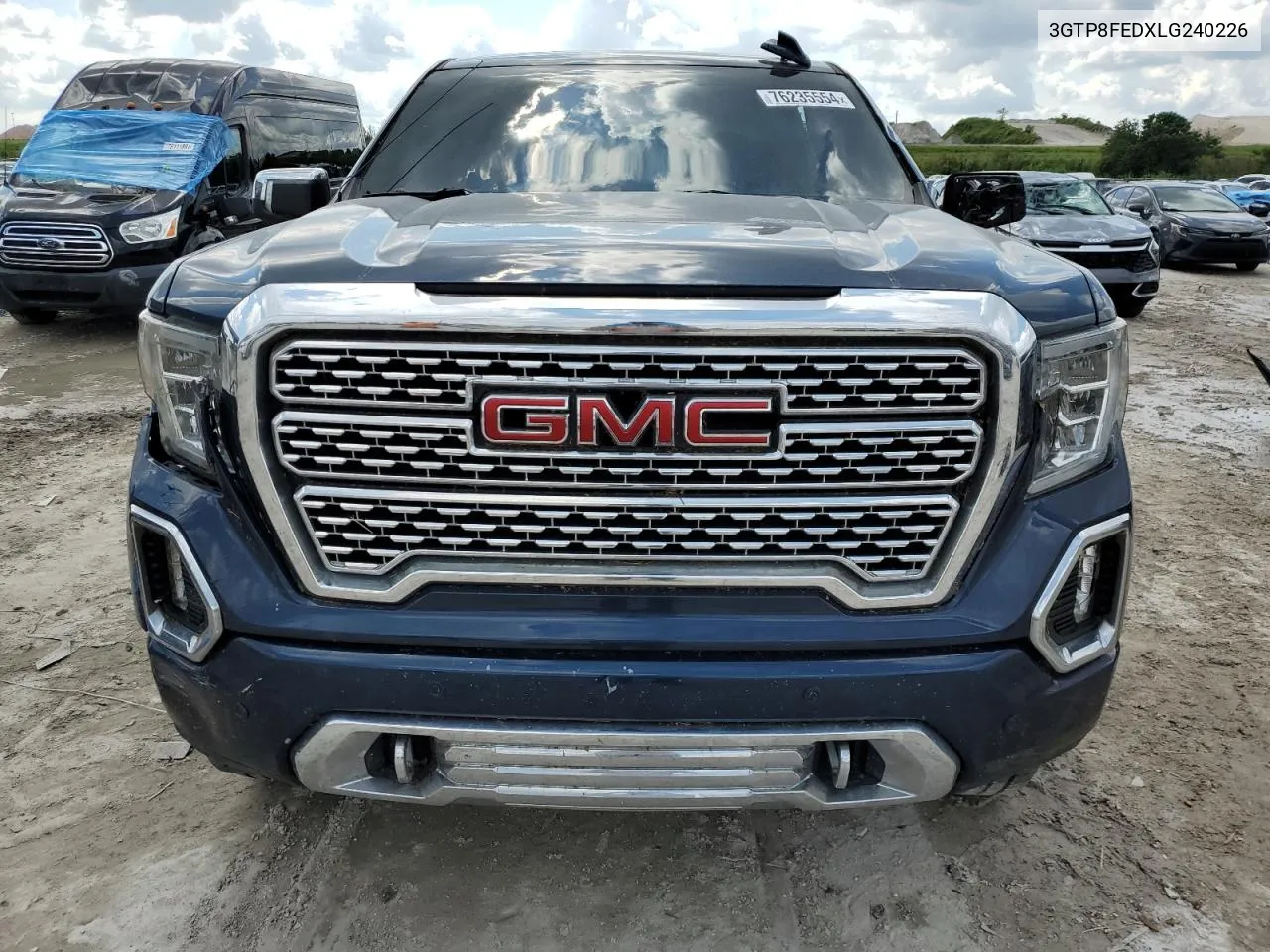 2020 GMC Sierra C1500 Denali VIN: 3GTP8FEDXLG240226 Lot: 76235554