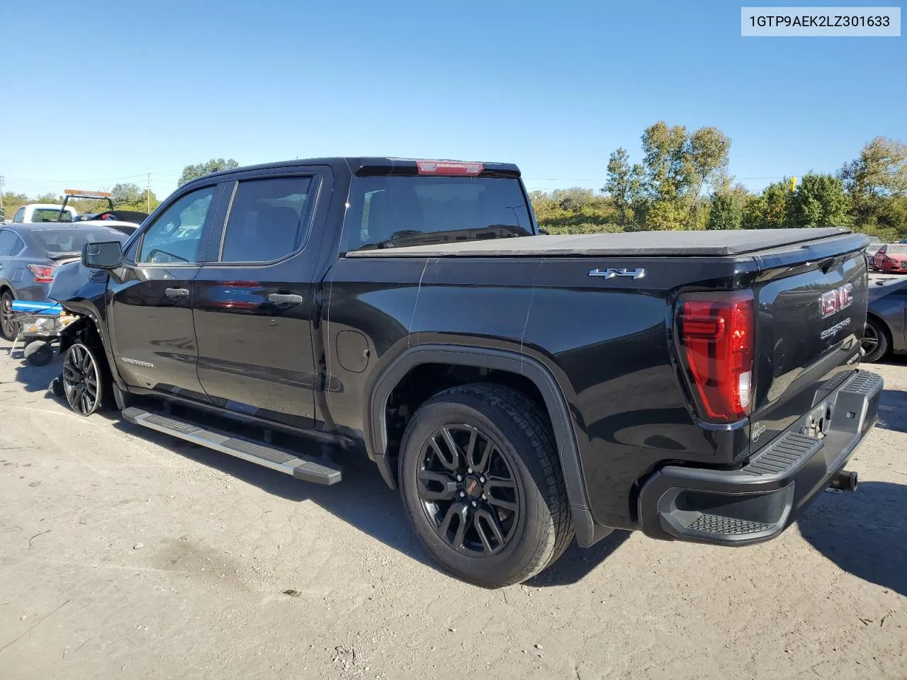 2020 GMC Sierra K1500 VIN: 1GTP9AEK2LZ301633 Lot: 76292074