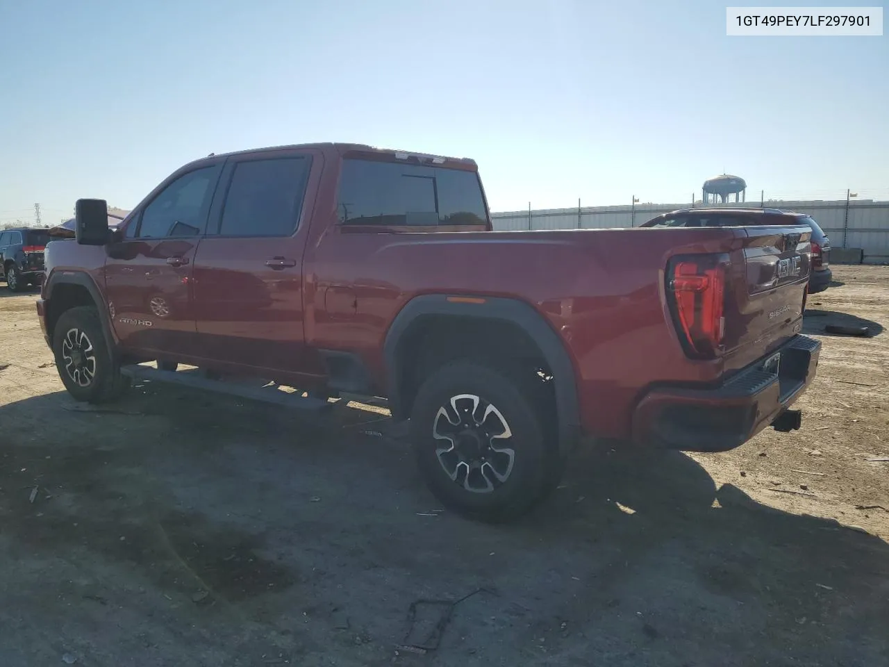 2020 GMC Sierra K2500 At4 VIN: 1GT49PEY7LF297901 Lot: 76393844