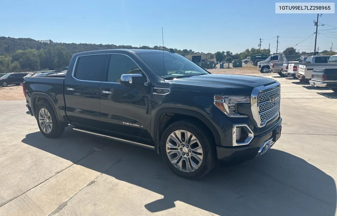 2020 GMC Sierra Den VIN: 1GTU99EL7LZ298965 Lot: 76543944