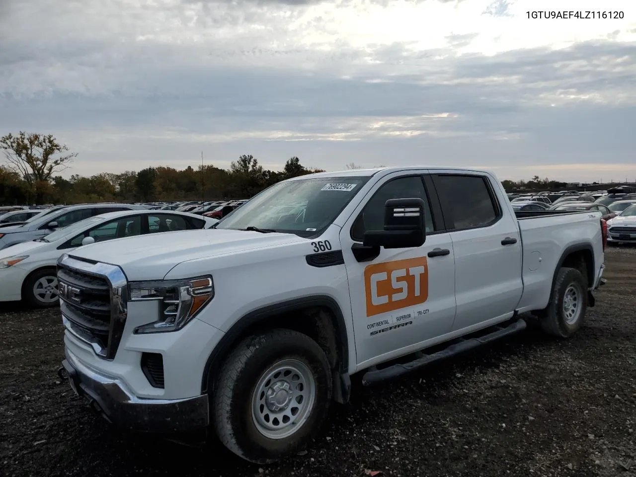 1GTU9AEF4LZ116120 2020 GMC Sierra K1500