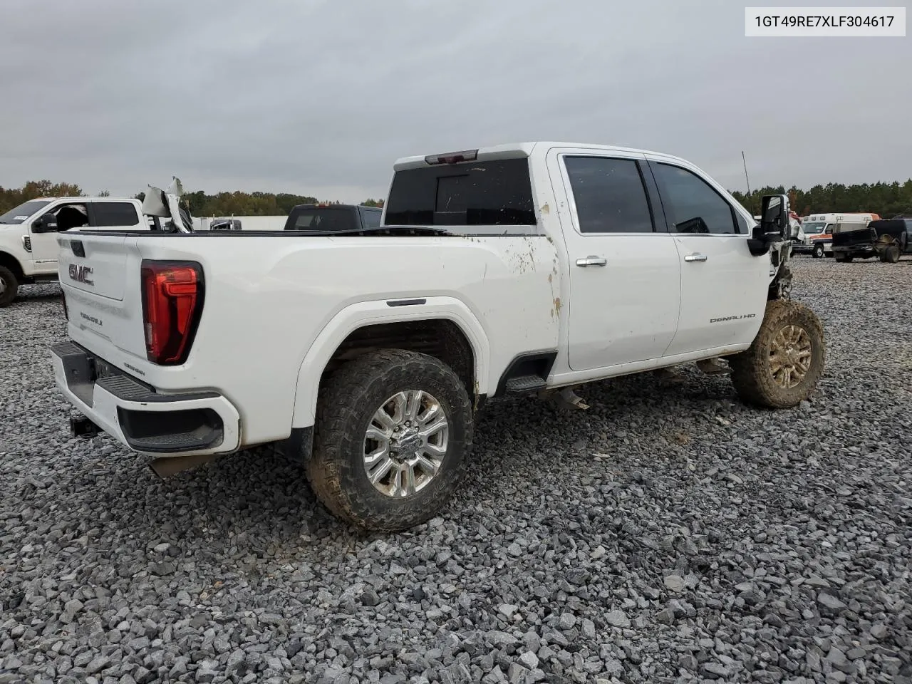 2020 GMC Sierra K2500 Denali VIN: 1GT49RE7XLF304617 Lot: 77007924