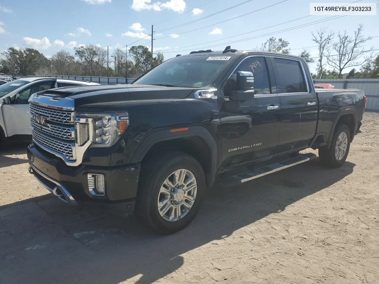 2020 GMC Sierra K2500 Denali VIN: 1GT49REY8LF303233 Lot: 77217414