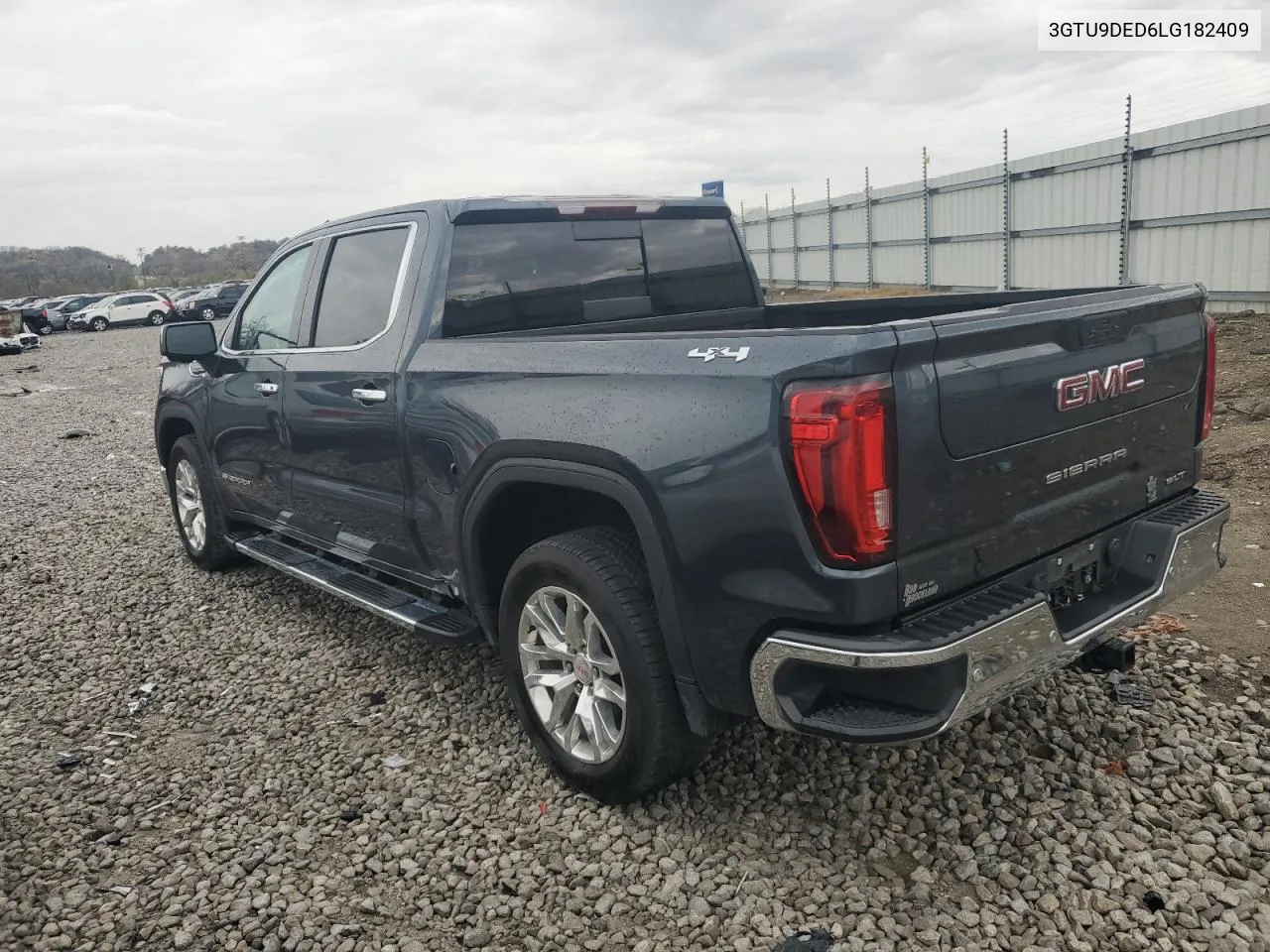 2020 GMC Sierra K1500 Slt VIN: 3GTU9DED6LG182409 Lot: 77358614