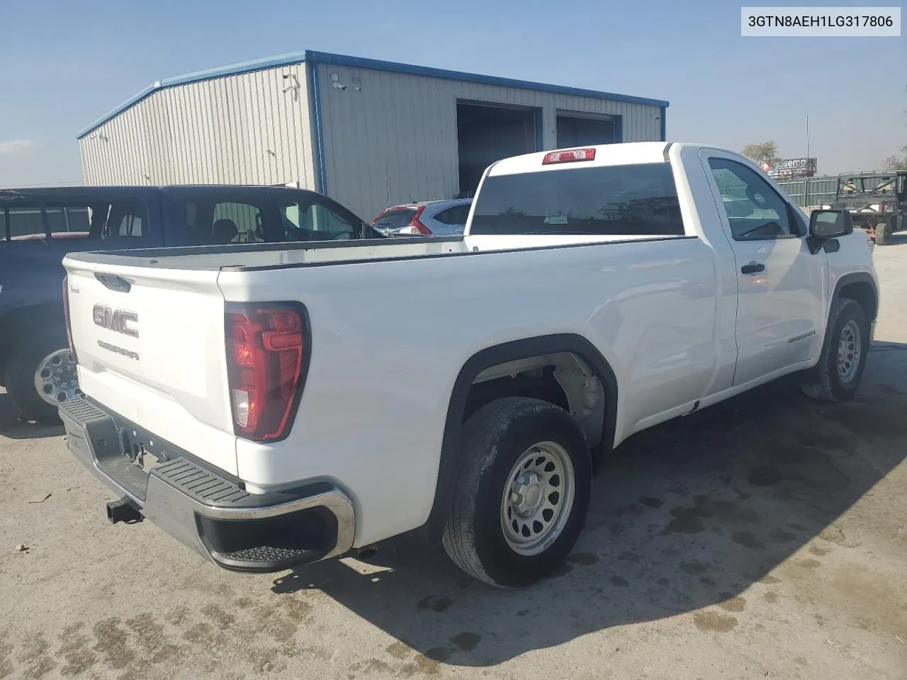 2020 GMC Sierra C1500 VIN: 3GTN8AEH1LG317806 Lot: 78603824