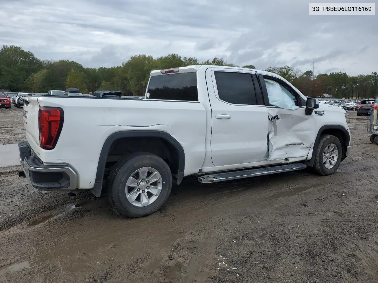 2020 GMC Sierra C1500 Sle VIN: 3GTP8BED6LG116169 Lot: 79061424