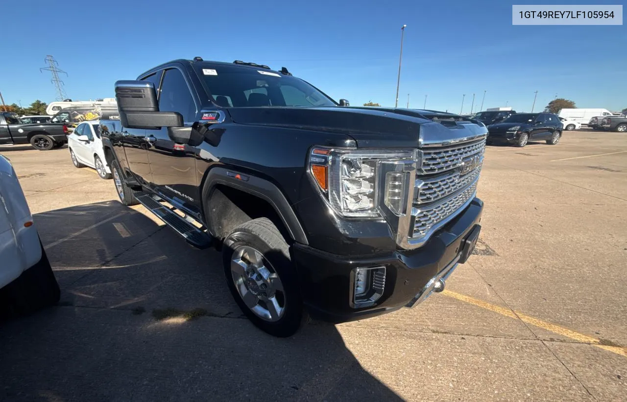 2020 GMC Sierra K2500 Denali VIN: 1GT49REY7LF105954 Lot: 82148264