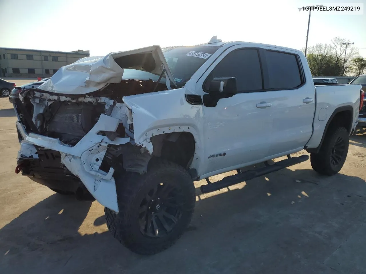 2021 GMC Sierra K1500 At4 VIN: 1GTP9EEL3MZ249219 Lot: 47373074