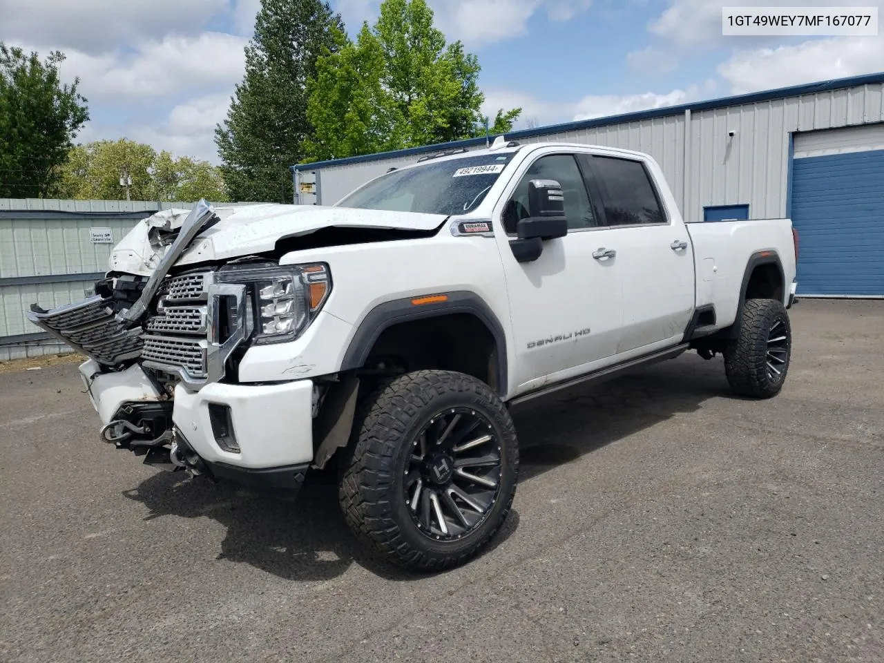 1GT49WEY7MF167077 2021 GMC Sierra K3500 Denali