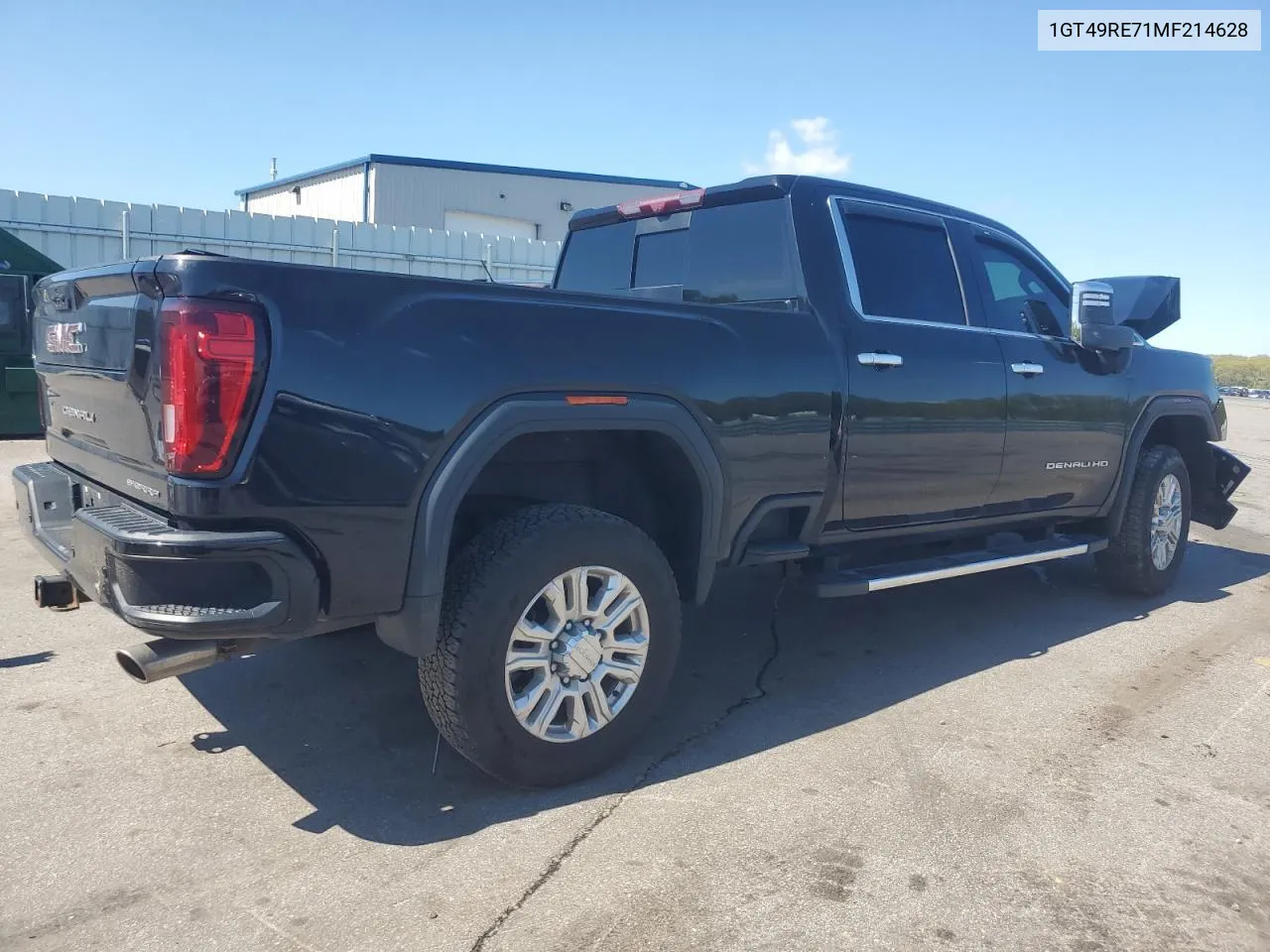 2021 GMC Sierra K2500 Denali VIN: 1GT49RE71MF214628 Lot: 52350654