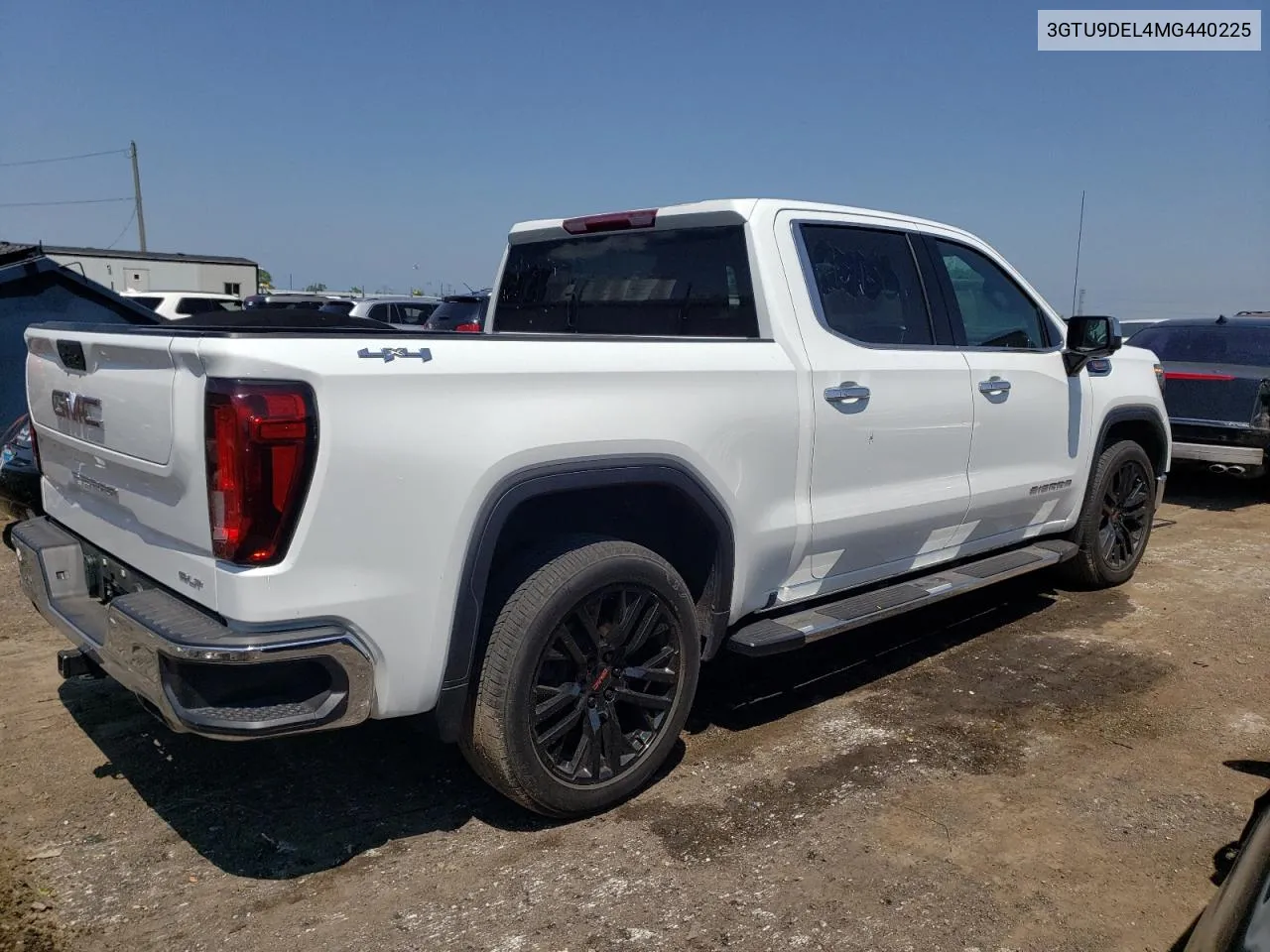 2021 GMC Sierra K1500 Slt VIN: 3GTU9DEL4MG440225 Lot: 55077234