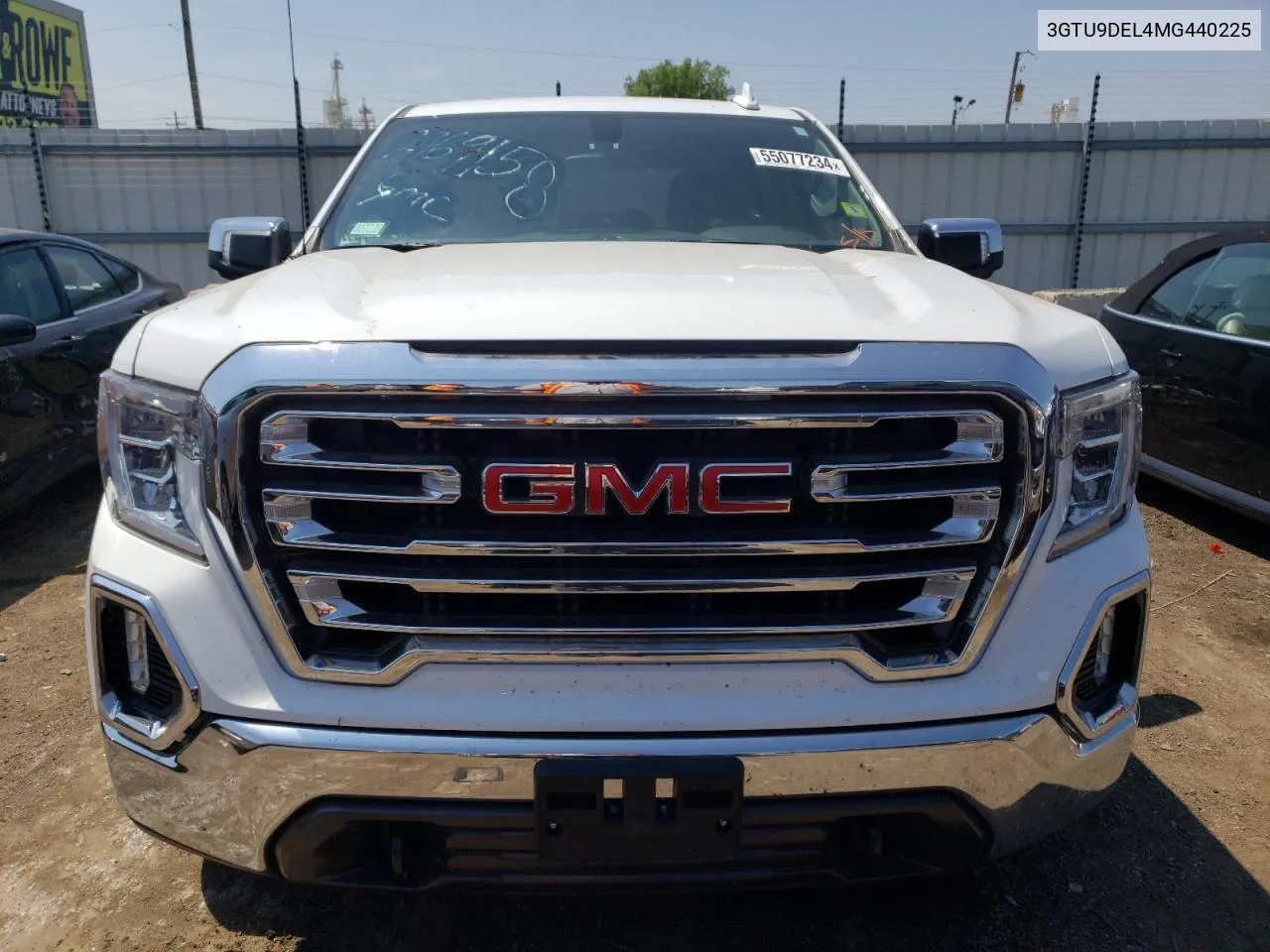 2021 GMC Sierra K1500 Slt VIN: 3GTU9DEL4MG440225 Lot: 55077234