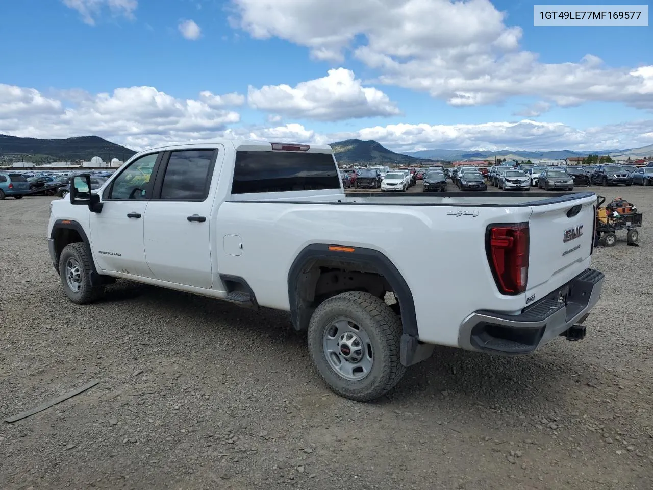 1GT49LE77MF169577 2021 GMC Sierra K2500 Heavy Duty