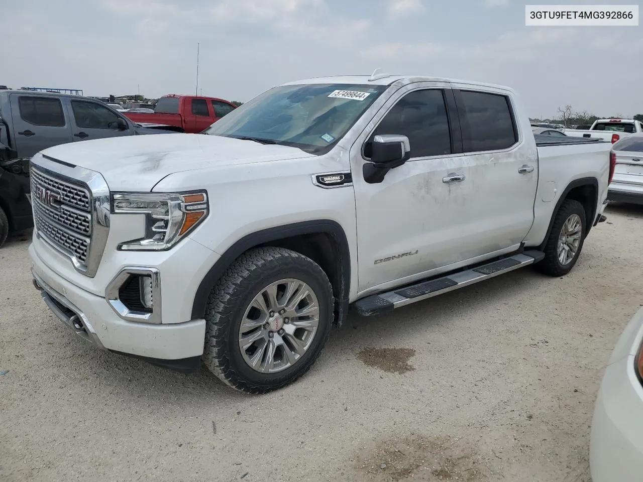 2021 GMC Sierra K1500 Denali VIN: 3GTU9FET4MG392866 Lot: 57499844