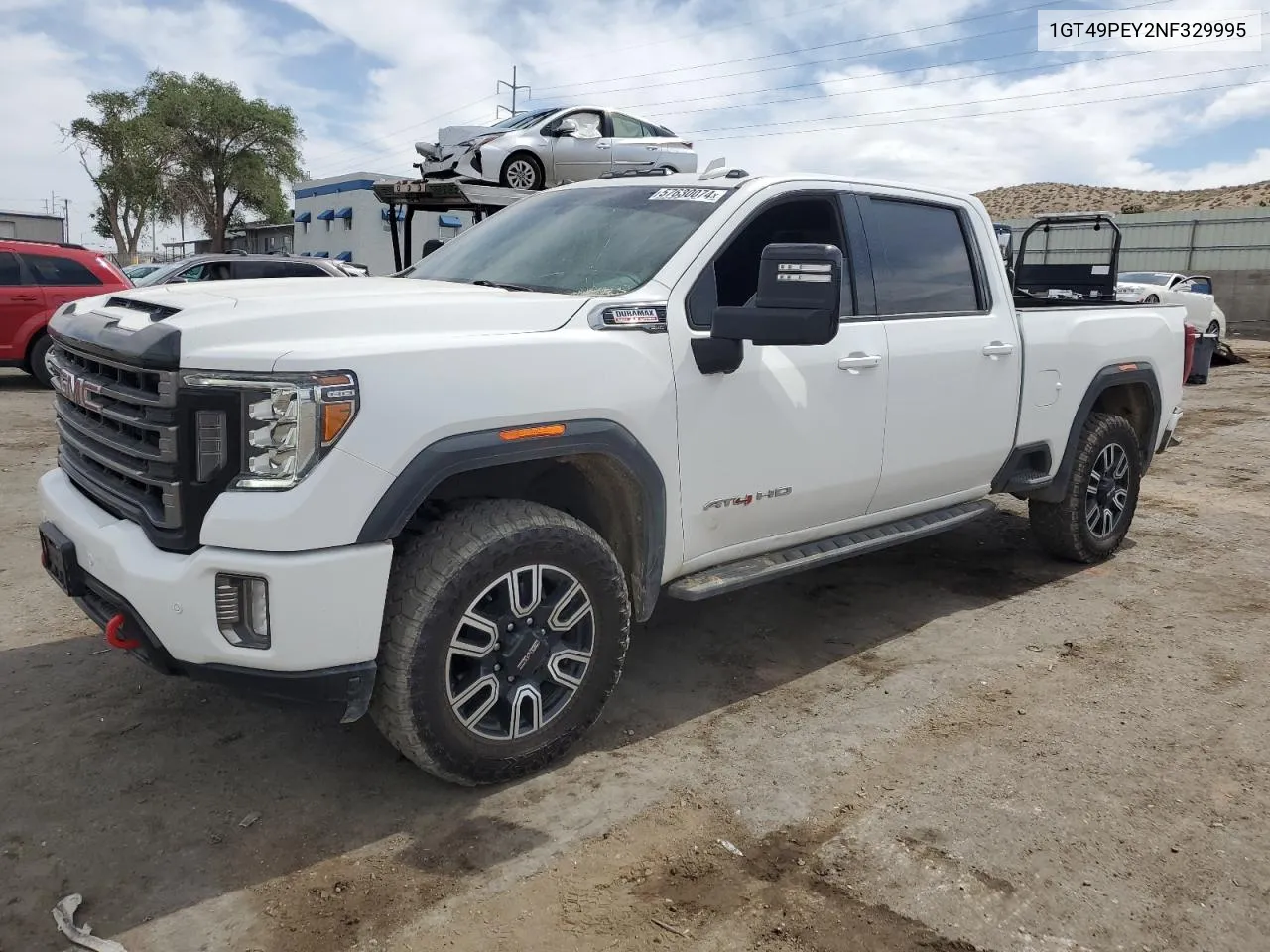 2021 GMC Sierra K2500 At4 VIN: 1GT49PEY2NF329995 Lot: 57630074