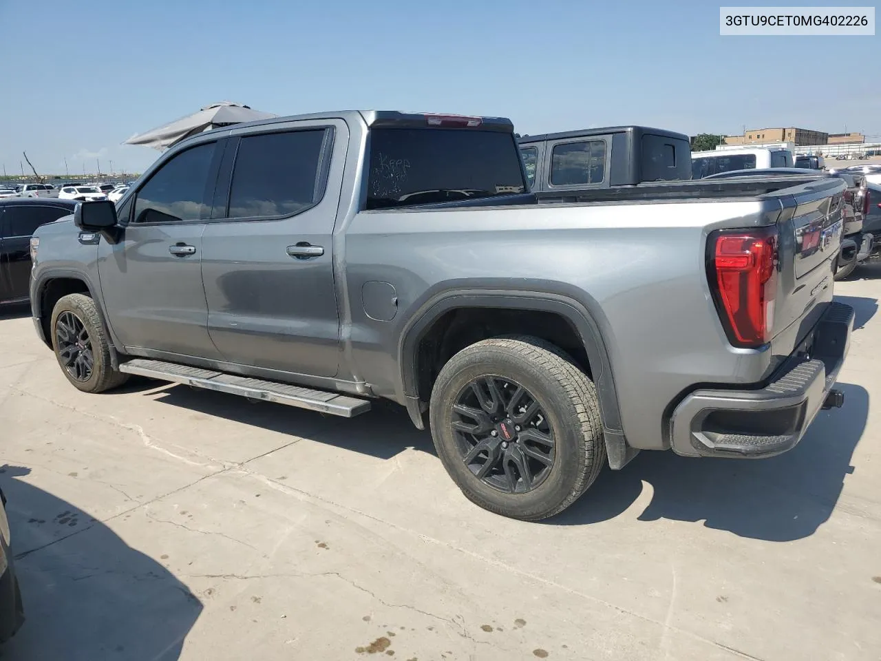 2021 GMC Sierra K1500 Elevation VIN: 3GTU9CET0MG402226 Lot: 59217634