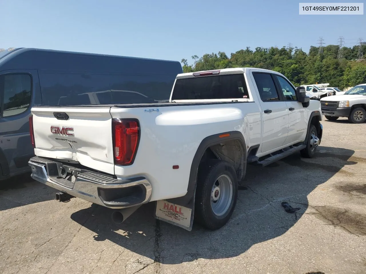 2021 GMC Sierra K3500 VIN: 1GT49SEY0MF221201 Lot: 59926964