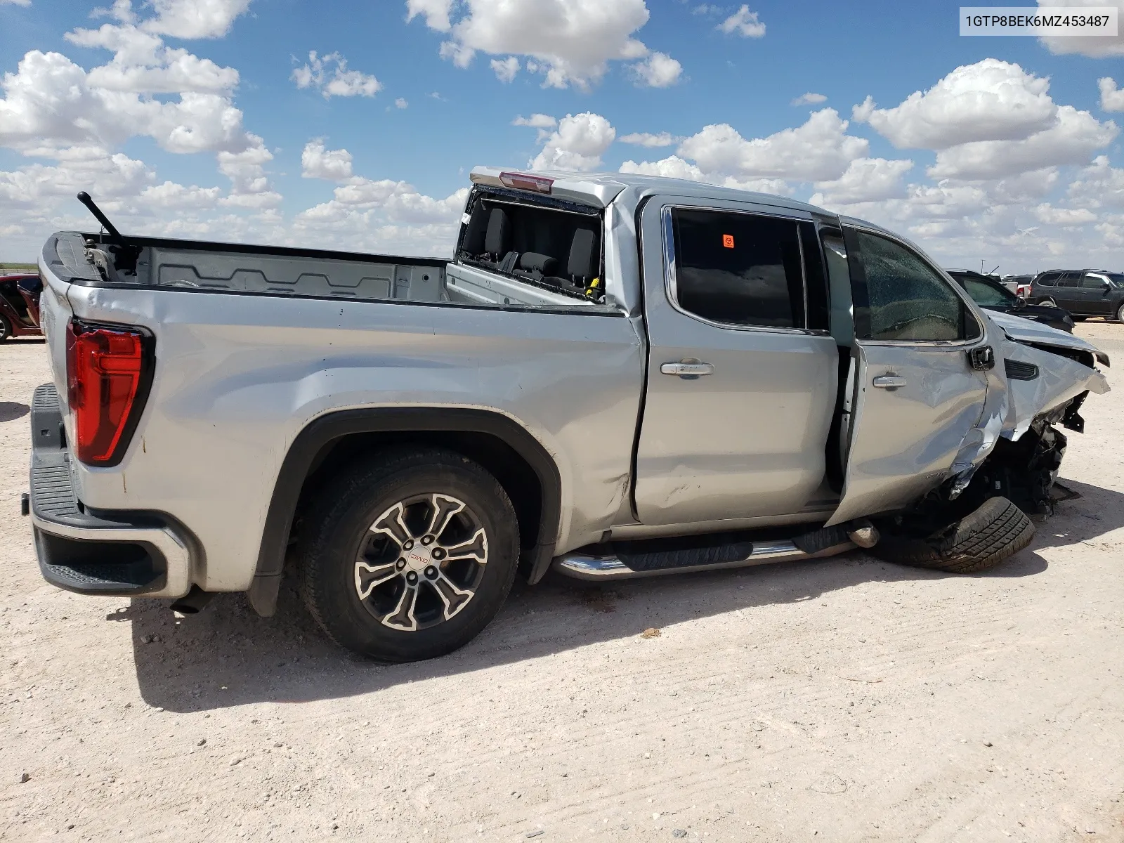 2021 GMC Sierra C1500 Sle VIN: 1GTP8BEK6MZ453487 Lot: 60081454